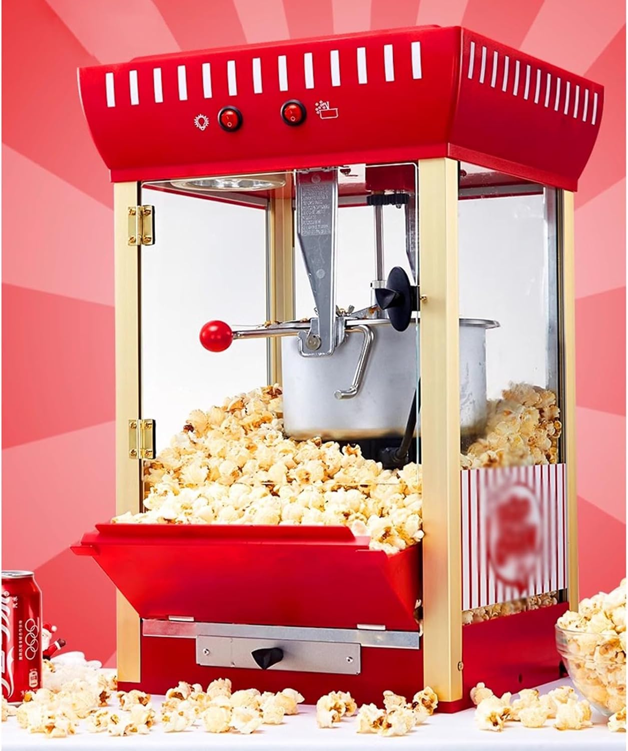 ノスタルジア コカ・コーラ ポップコーンメーカー - 48インチ