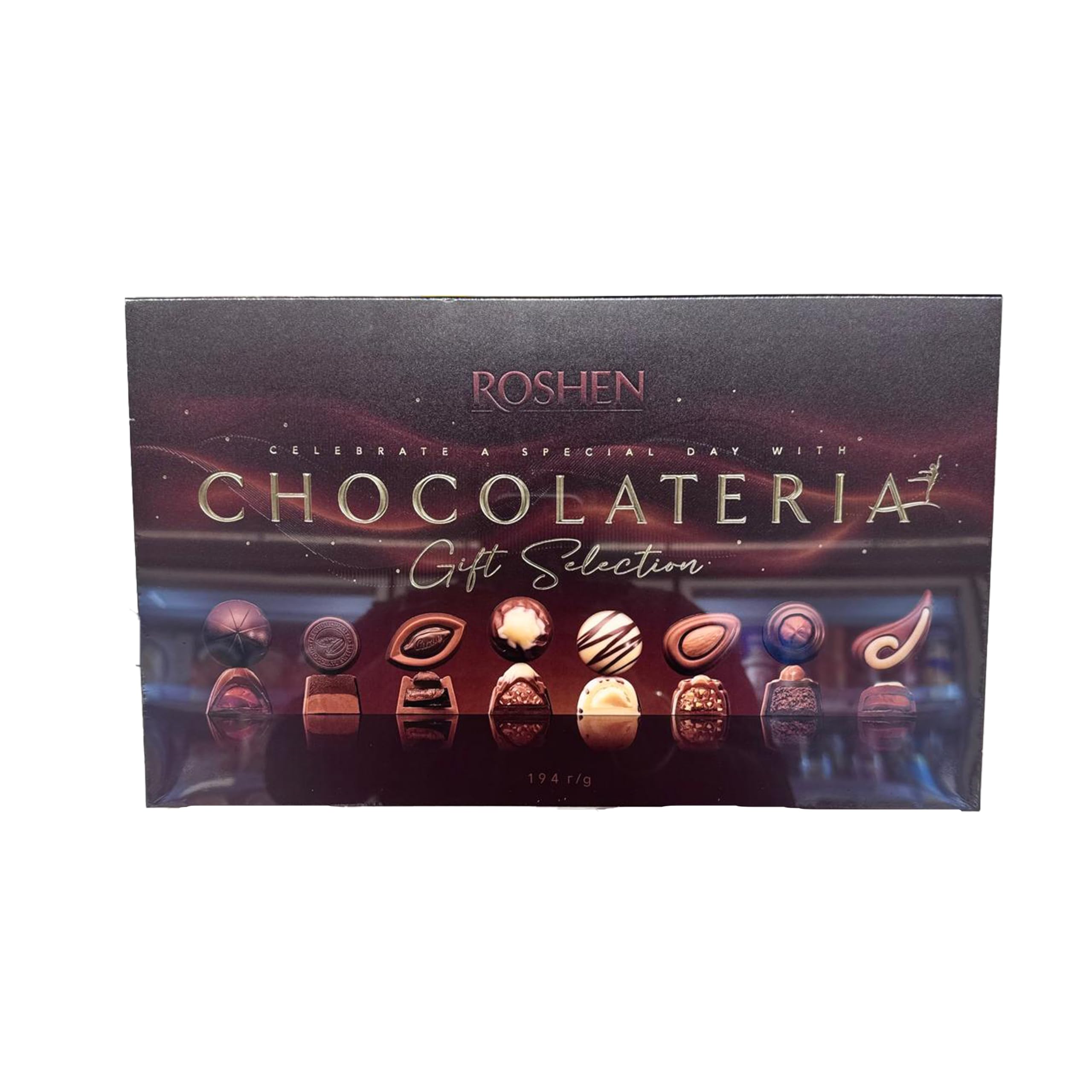 Roshen's Set Of Sweets 194G Celebrate A Special Day With Chocolateria, Perfect For Gift Product Of Ukraine Pack Of 1
