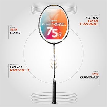 Amazon.com : Apacs Z Power 900 RP+ Super Lite (Unstrung, 75g
