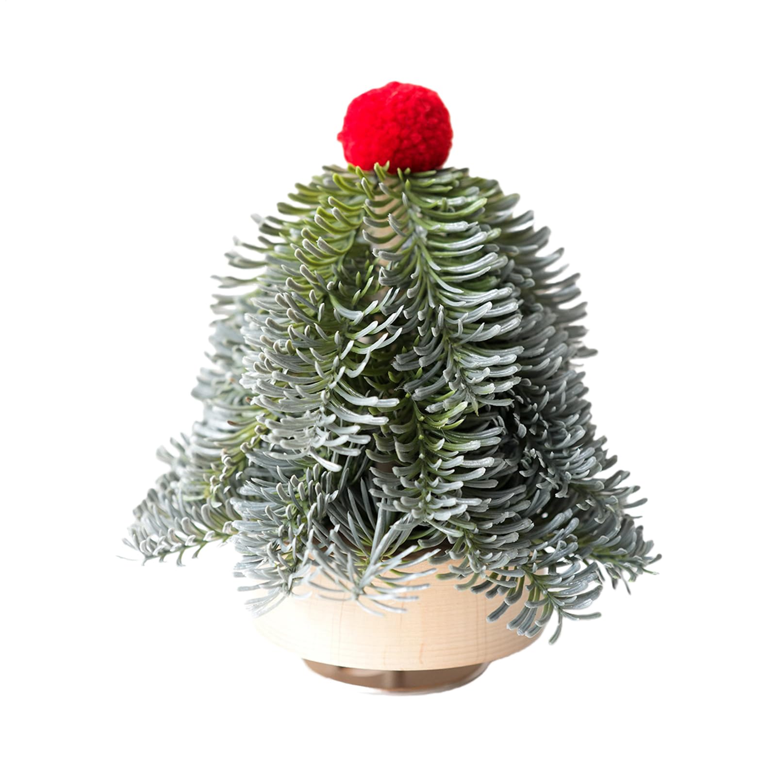 Caja de música de madera de Navidad para decorar el salón y el cuarto infantil