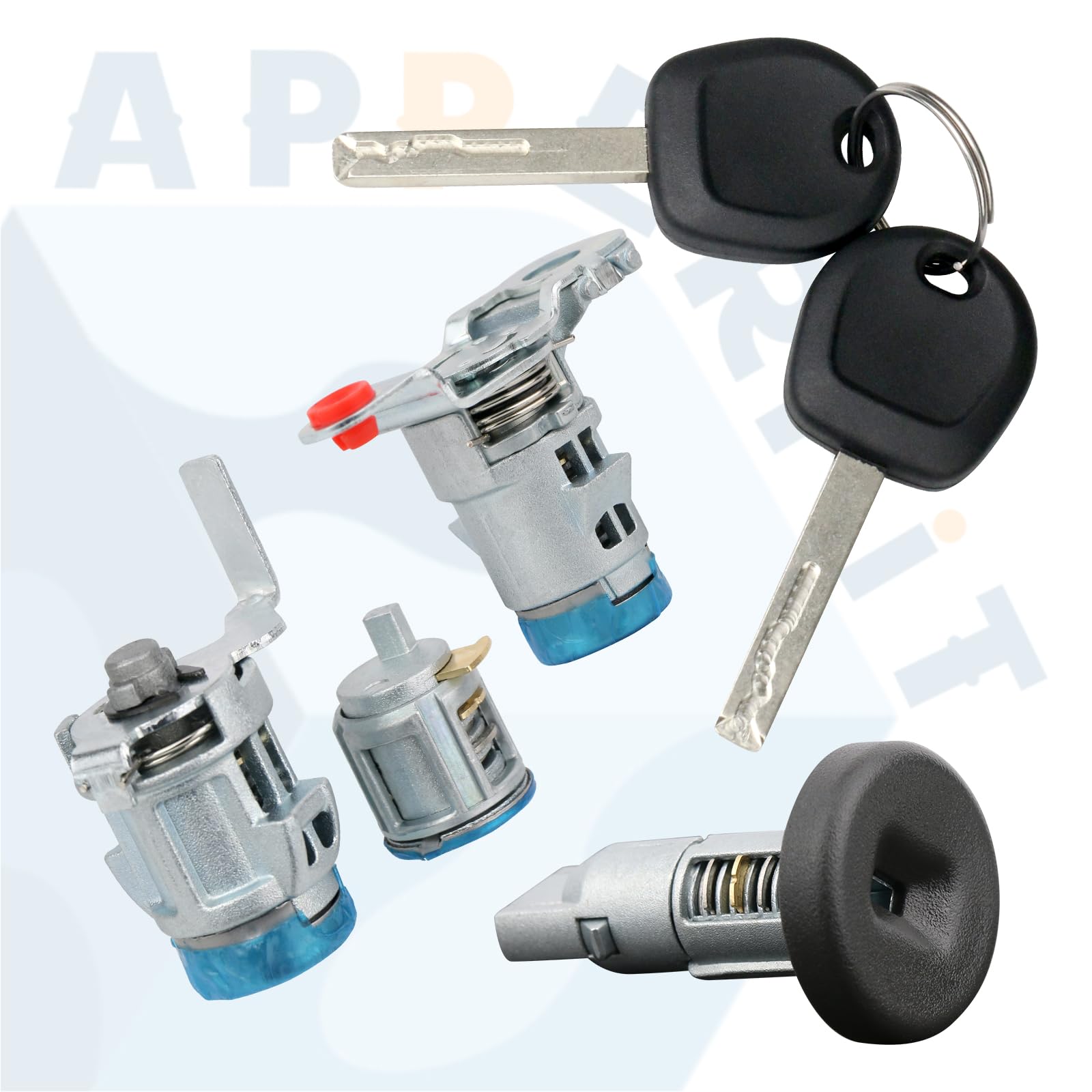OEM Tailgate Lock Cylinder With 2 Keys For 2014-2019 Chevrolet Silverado & GMC Sierra