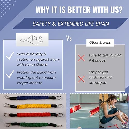 Miniatura 4 de Kit de barra de pilates multifuncional con bandas de resistencia para mujeres, barra de escultura de pilates con 4 juegos de bandas de resistencia,