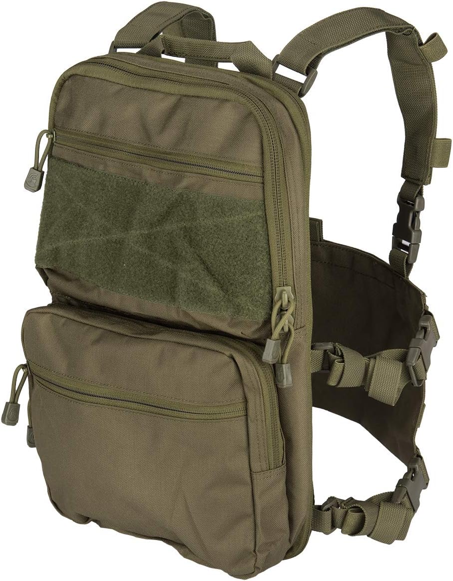 Lancer Tactical 1000D Nylon QD Chest Rig and Backpack Combo (OD GREEN)