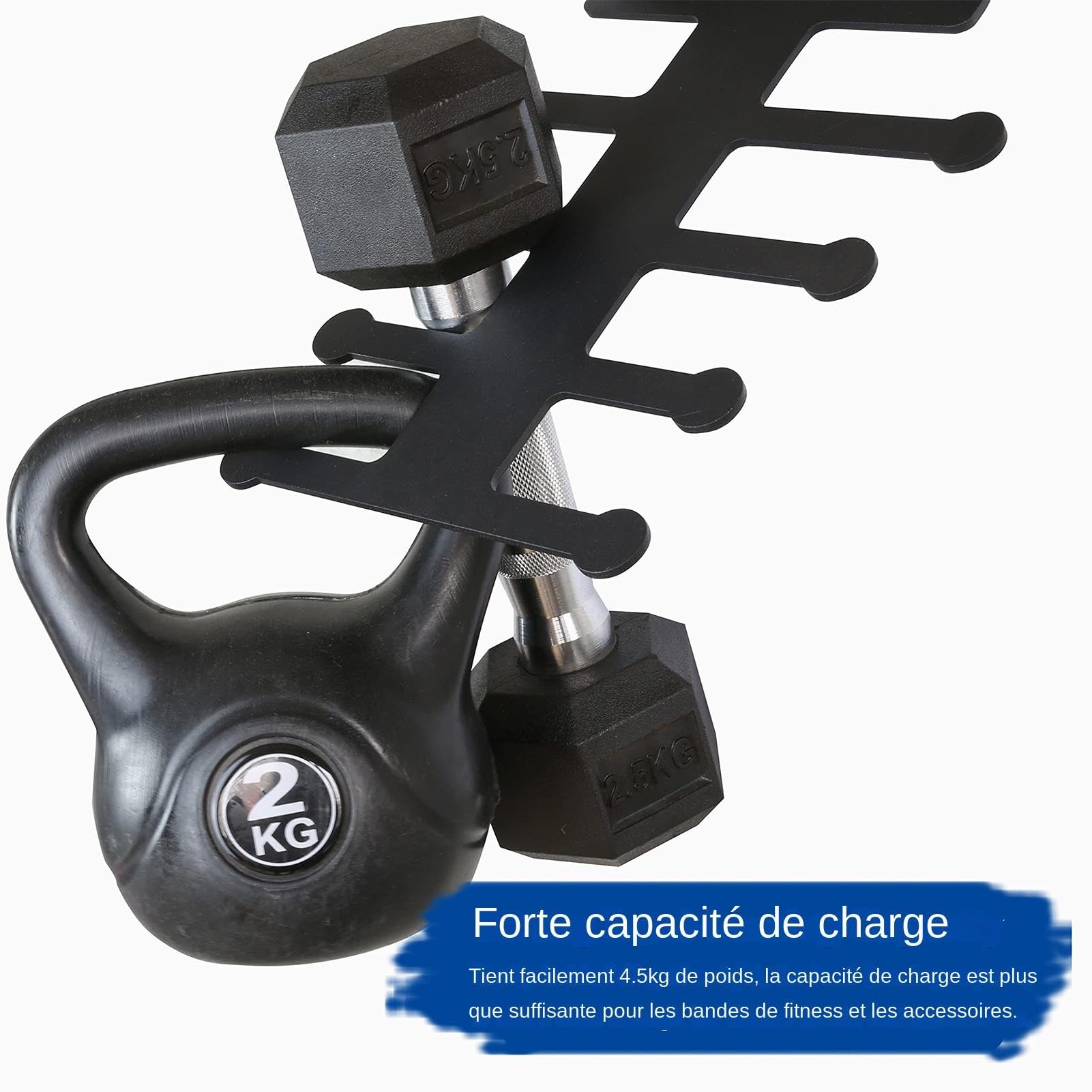 Fitnessband-Halterung, Widerstandsband-Aufbewahrung, Meisterwerk für die Aufbewahrung zu Hause | Fishbone Design Aufbewahrungslösung für das Fitnessstudio zu Hause
