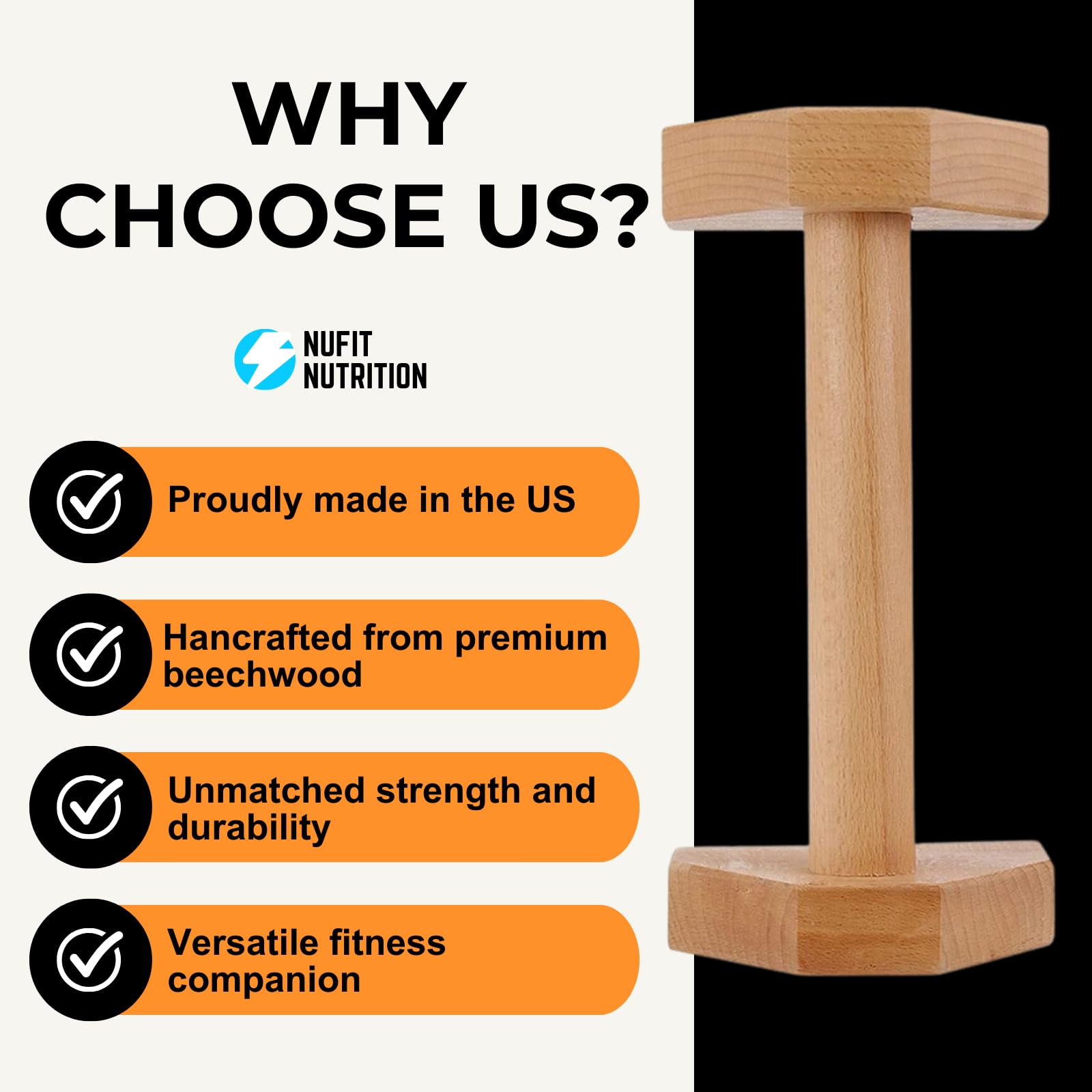 Soportes de madera para flexiones