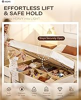 Vista 5 de IAQWE - Amortiguadores de gas de 20 pulgadas, 67 libras/300 N con montaje tipo L para cubierta de barco, cama de caravana, almacenamiento, caja