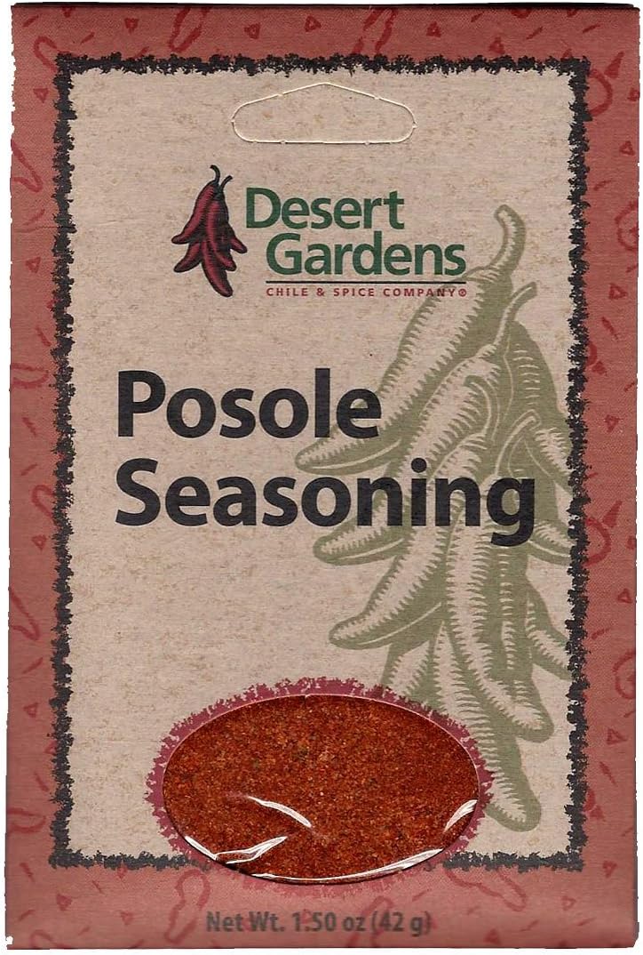 Desert Gardens Posole Seasoning Mix (Pack of 4)