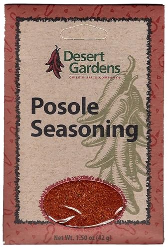 Desert Gardens Mezcla de condimentos Posole (paquete de 4)
