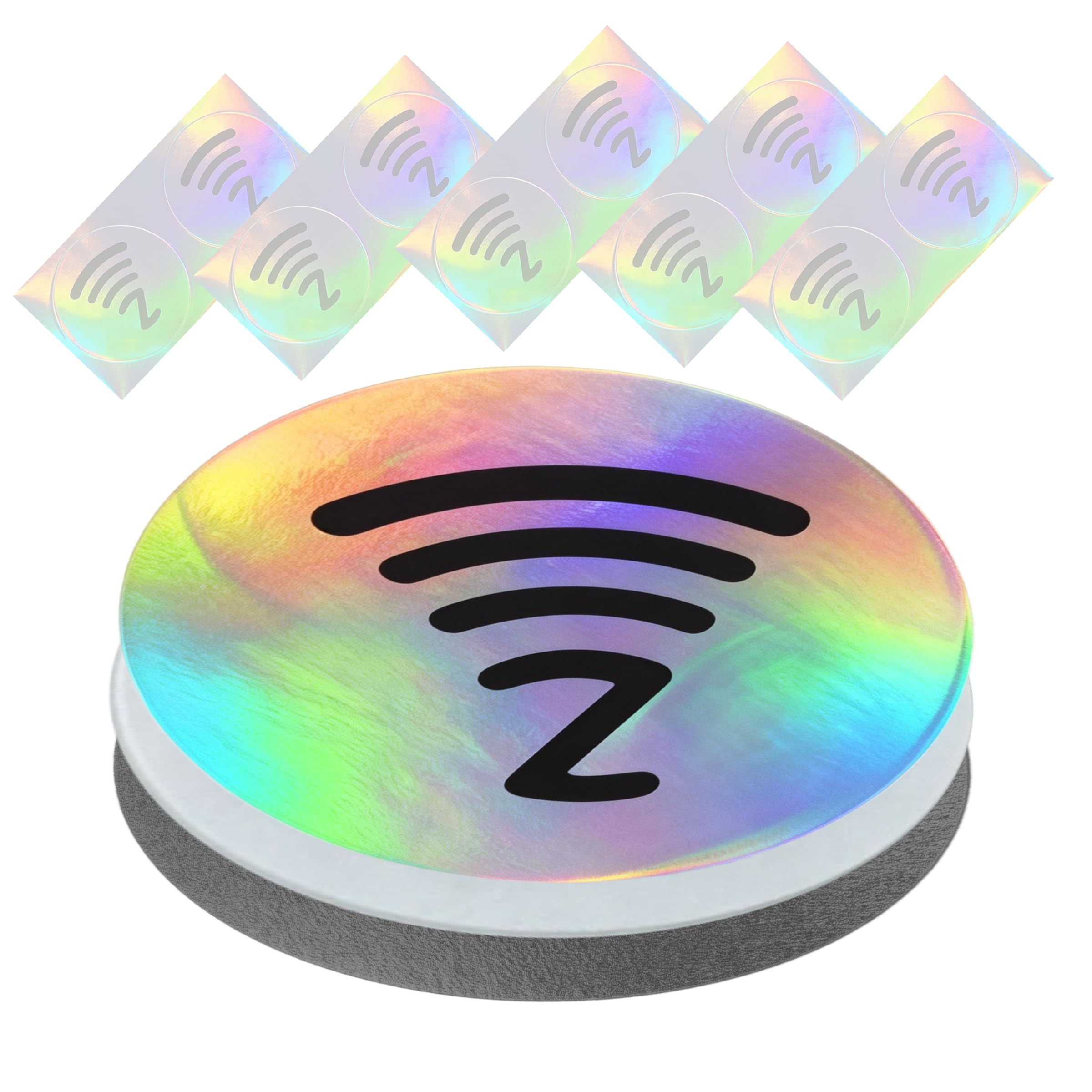 Etiquetas NFC de 1 pulgada para automatizar tu hogar y pegar en superficies metálicas