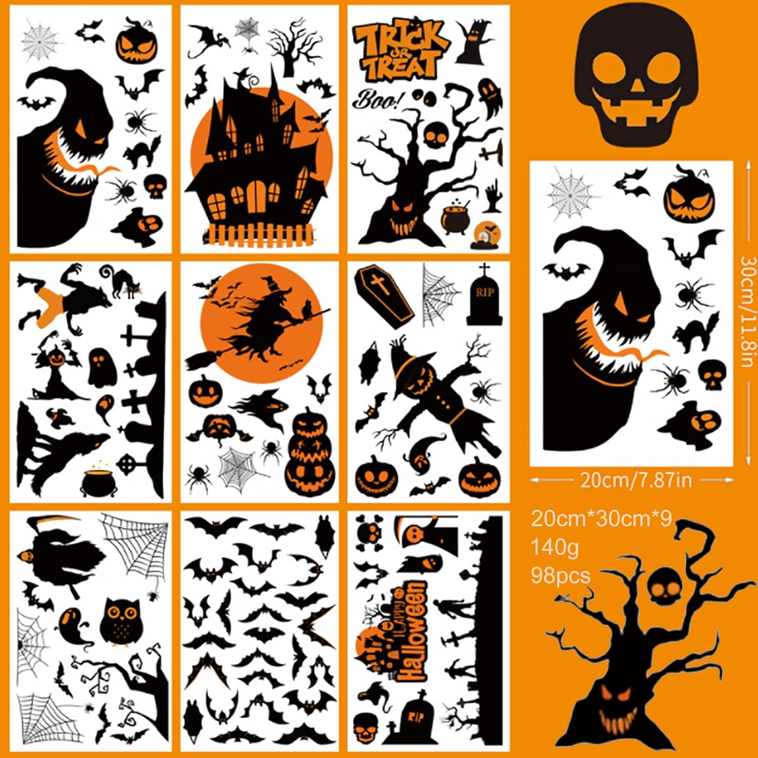Pegatinas Ventana Halloween 9 Decoracion Halloween Ventanas Pegatinas De Halloween Ventanas Pegatina Halloween Pegatinas Halloween NiñOs Aplicar Para Adornos Halloween Para Casa