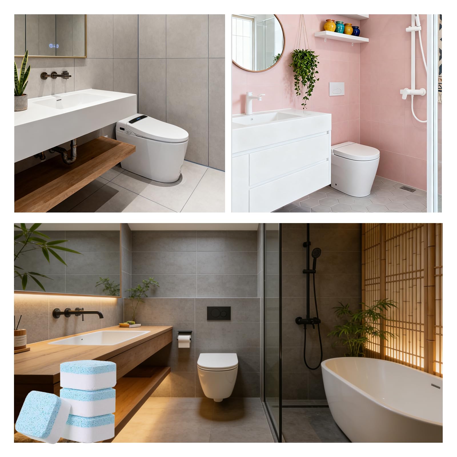 30 sztuk tabletek do WC, tabletki do czyszczenia WC, tabletki czyszczące do toalet, tabletki do WC Extra Sarke – dodatkowe tabletki czyszczące do toalet przeciwko kamienia i osadu, do gruntownego