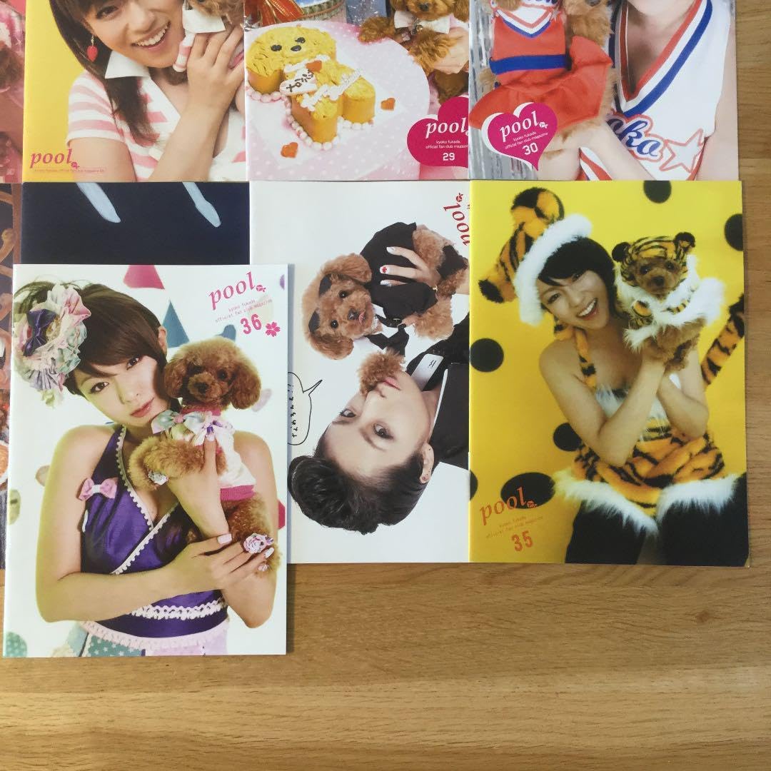 Amazon.co.jp: 深田恭子 ファンクラブ会報誌 pool POOLセット : おもちゃ