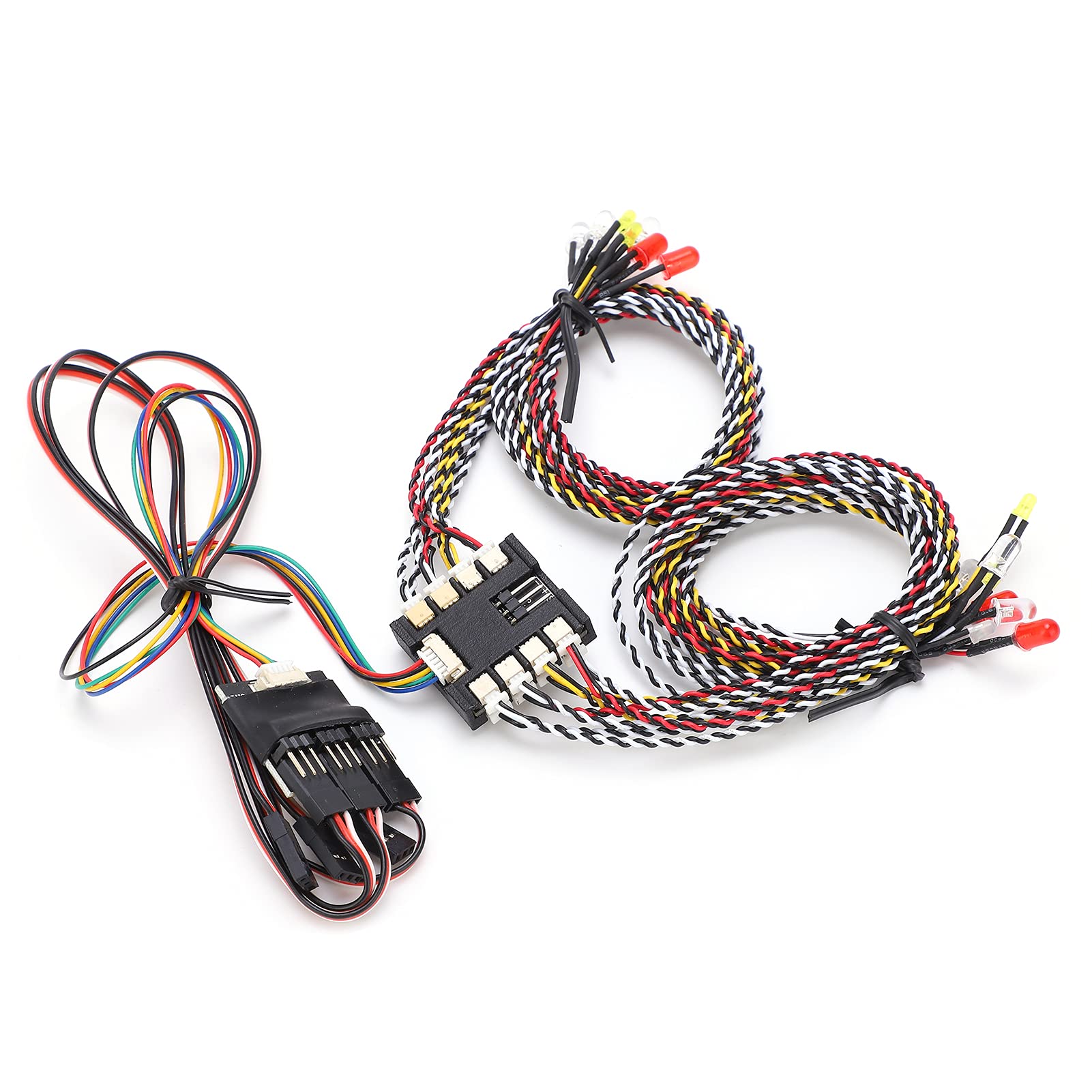 16 LED Light System Lamp Group for RC Crawler Car with Multiple Functions for Various Remote Controllers