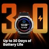 Amazfit T-Rex Ultra 2 Montre Connectée Outdoor, GPS Double Bande, Boîtier Titane 51 mm, Écran AMOLED 1,5" Verre Saphir, Lampe Torche, 30 Jours Autonomie, Cartes Hors Ligne, 10 ATM, 180+ Modes Sport - 4