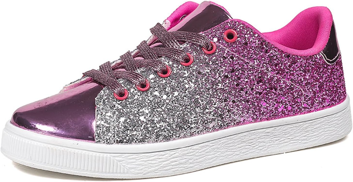 Damen Klassische Retro Sneaker Modische Leder-Freizeitschuhe für Tennis Turnschuhe Walkingschuhe Freizeitschuhe