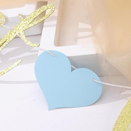 Miniatura 9 de Cartel de Sweet Baby Boy - It's a Boy, decoraciones de baby shower, decoración de revelación de género, guirnalda de letrero dorado con purpurina,