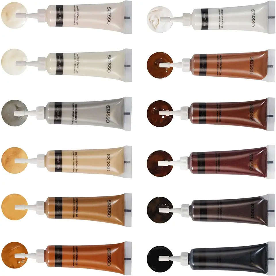 SEISSO 12-Color Wood Touch-Up Repair Kit
