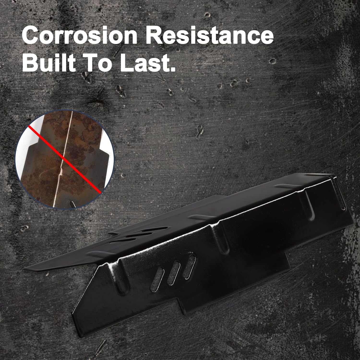 Criditpid Grill Replacement Parts for Dyna Glo DGF350CSP DGF350CSP-D 2 Burner Grill, Porcelain Steel Heat Plate Shields, Burner Tubes, Grates & Igniter Electrode Kit for Dyna-Glo DGF350CSP Grill.