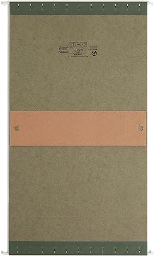 Miniatura 2 de Smead fólders colgantes con caja inferior, tamaño carta, verde, 25 por caja, Verde