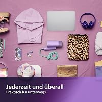 Philips 3000 hordozható gőzölő 1000W kompakt összecsukható lila 6