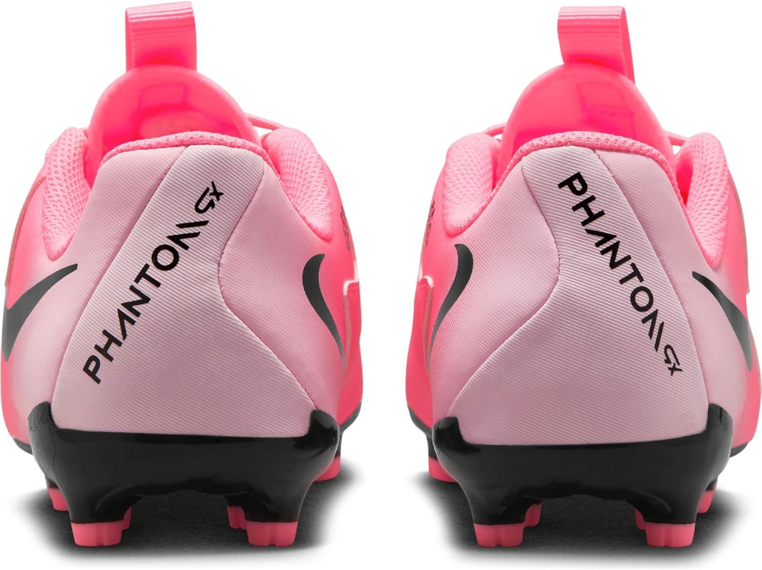 Nike Jr. Phantom GX 2 Academy Little/Big Kids' MG Low-Top Soccer Cleats (FD6722-600, Sunset Pulse/Black) Size 5.5