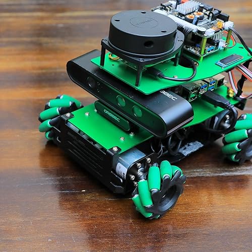 Miniatura 6 de Yahboom AI Kit robótico para adultos, control interactivo por voz, ORBSLAM2+Mapeo octomap ROS2 Robot para Jetson NanoTX2-NXXavier NXRaspberry Pi