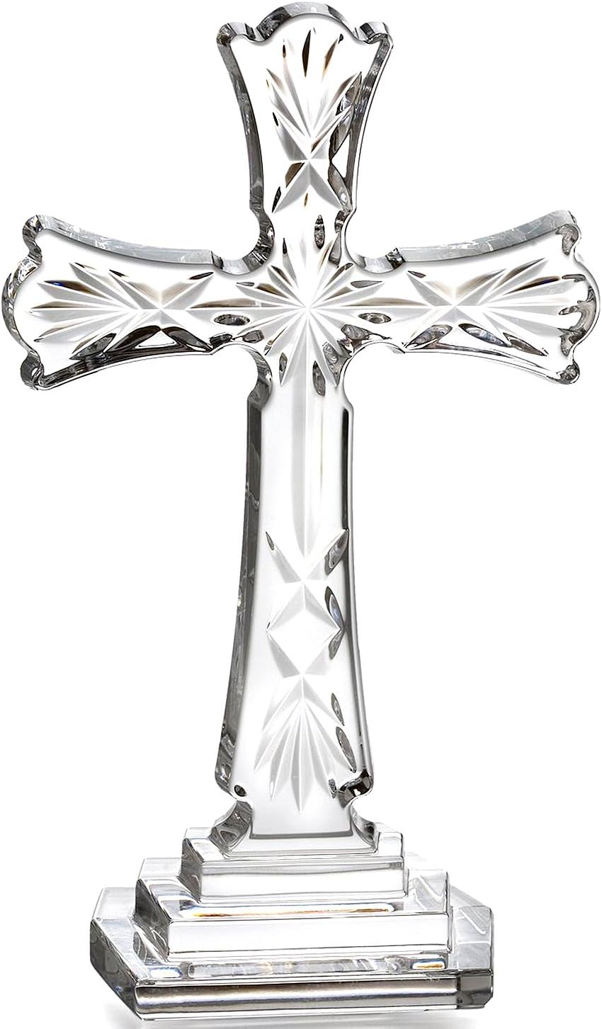 Waterford Crystal Standing Cross, 8"