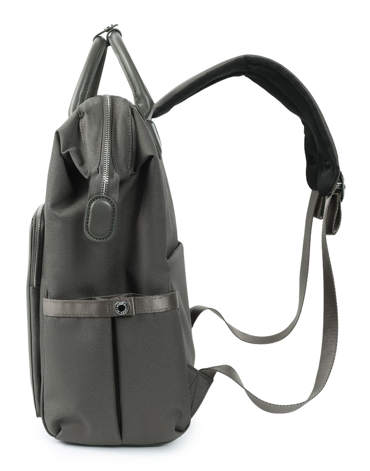 Hedgren Mochila para el portátil con compartimento para portátil Moka zaino 15,4" + RFID Black Ink grigio verdoso