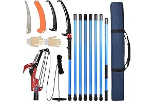27 Foot Professional Telescoping Pole Saw: Your Essential Tree Trimming Partner!