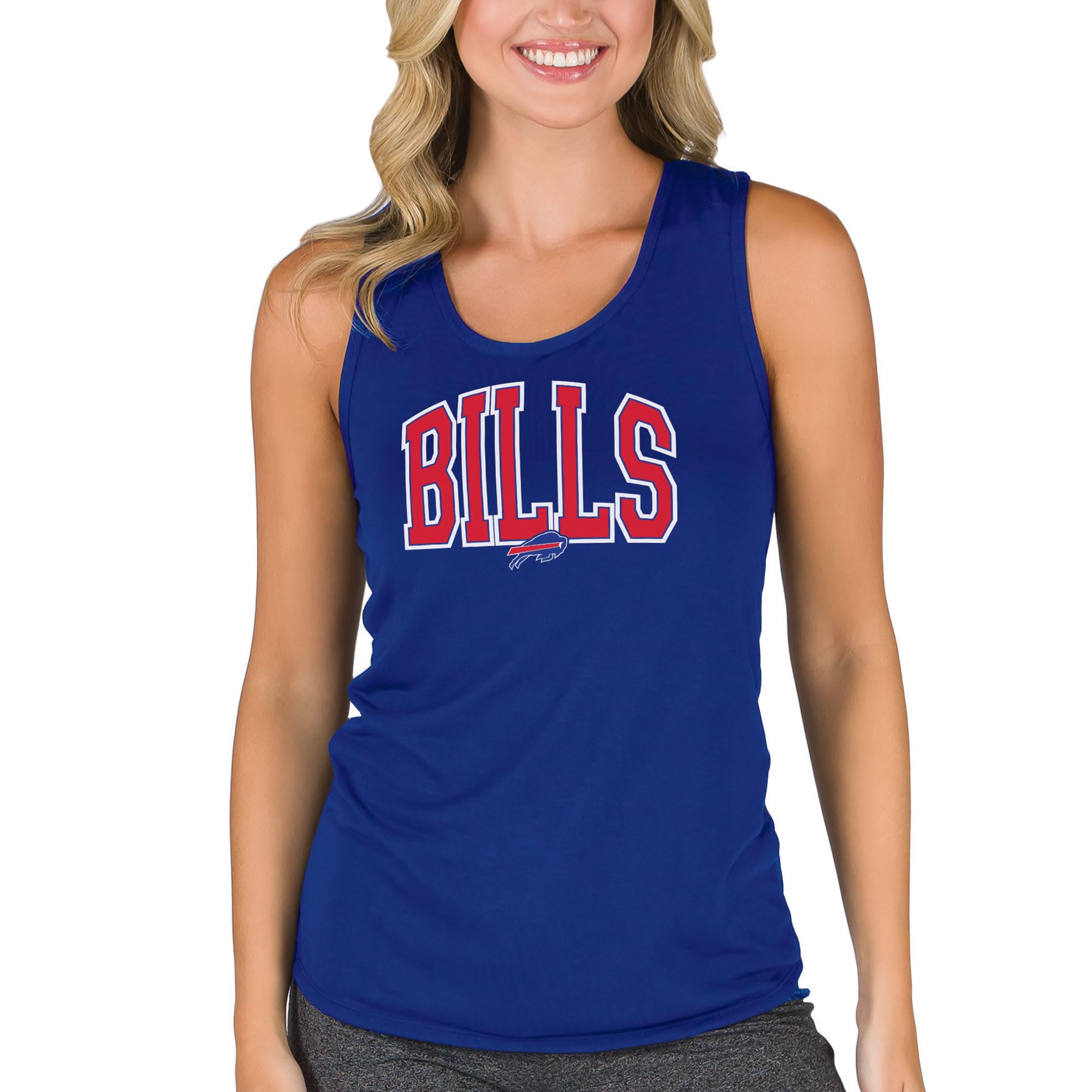 Concepts Sport Women's NFL Marathon Racer Back Tank Top