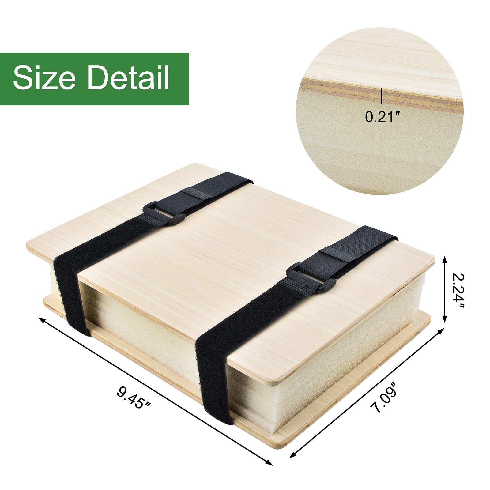 Kit Pressa Fiori WANDIC - Per Essicazione Piante, Legno, Carta Assorbente, Ideale Per Artigianato - Foto 12