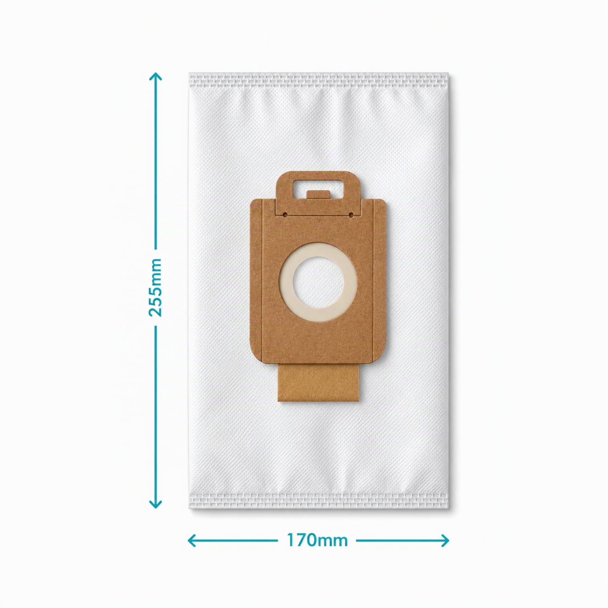 SAFE 'N CLEAN Bolsas de Microfibra Premium compatibles con Nilfisk Select, Elite y Power | Alta Filtración y Larga Duración | Compatible con 128389187 | 20 Unidades