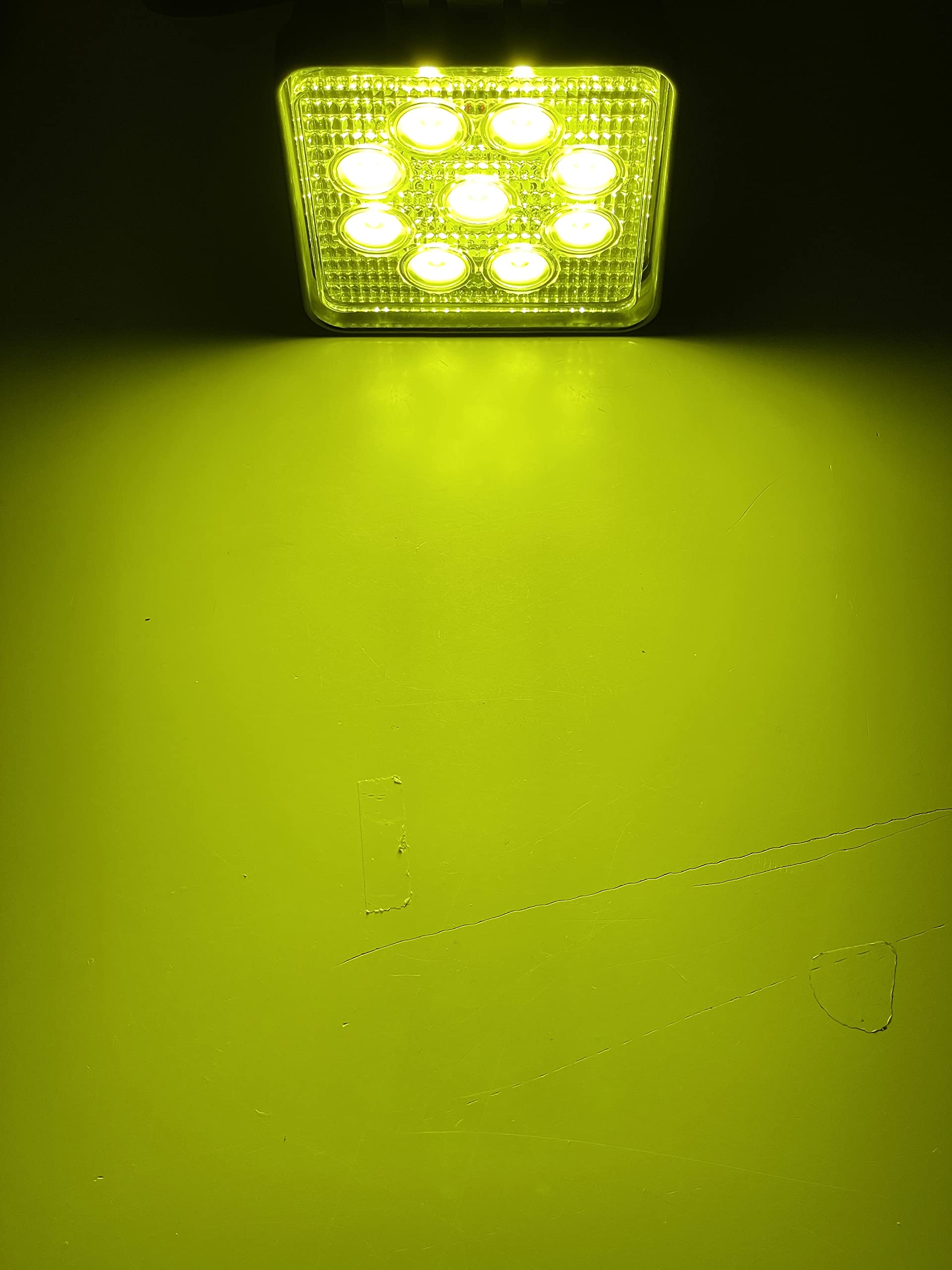 Amazon.co.jp: 【5台セット】レモン色 led作業灯 投光器 ワークライト 