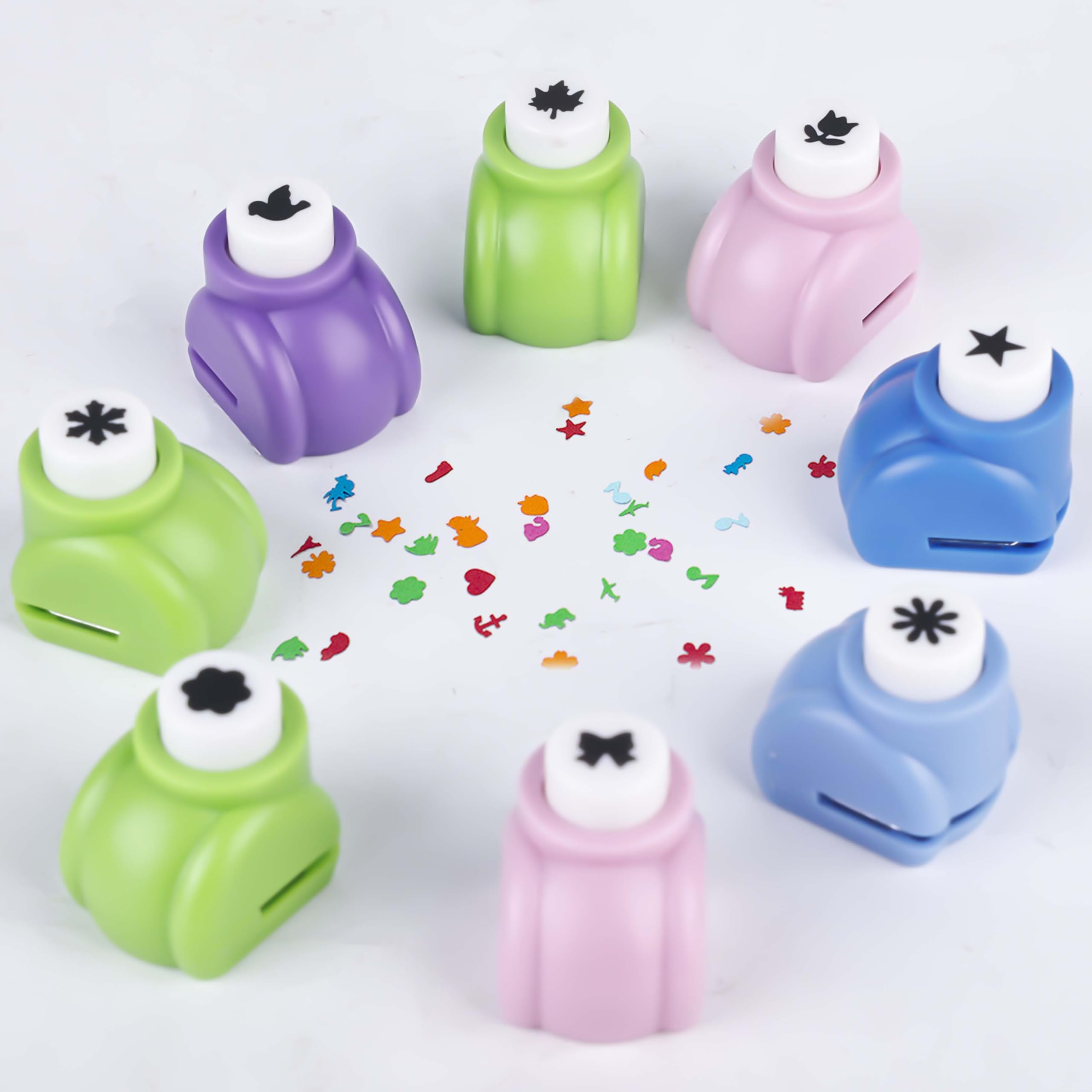 Set 3 Fustelle A Cuore Per Bambini - 8/15/25 Mm Per Biglietti, Scrapbooking, Fai Da Te