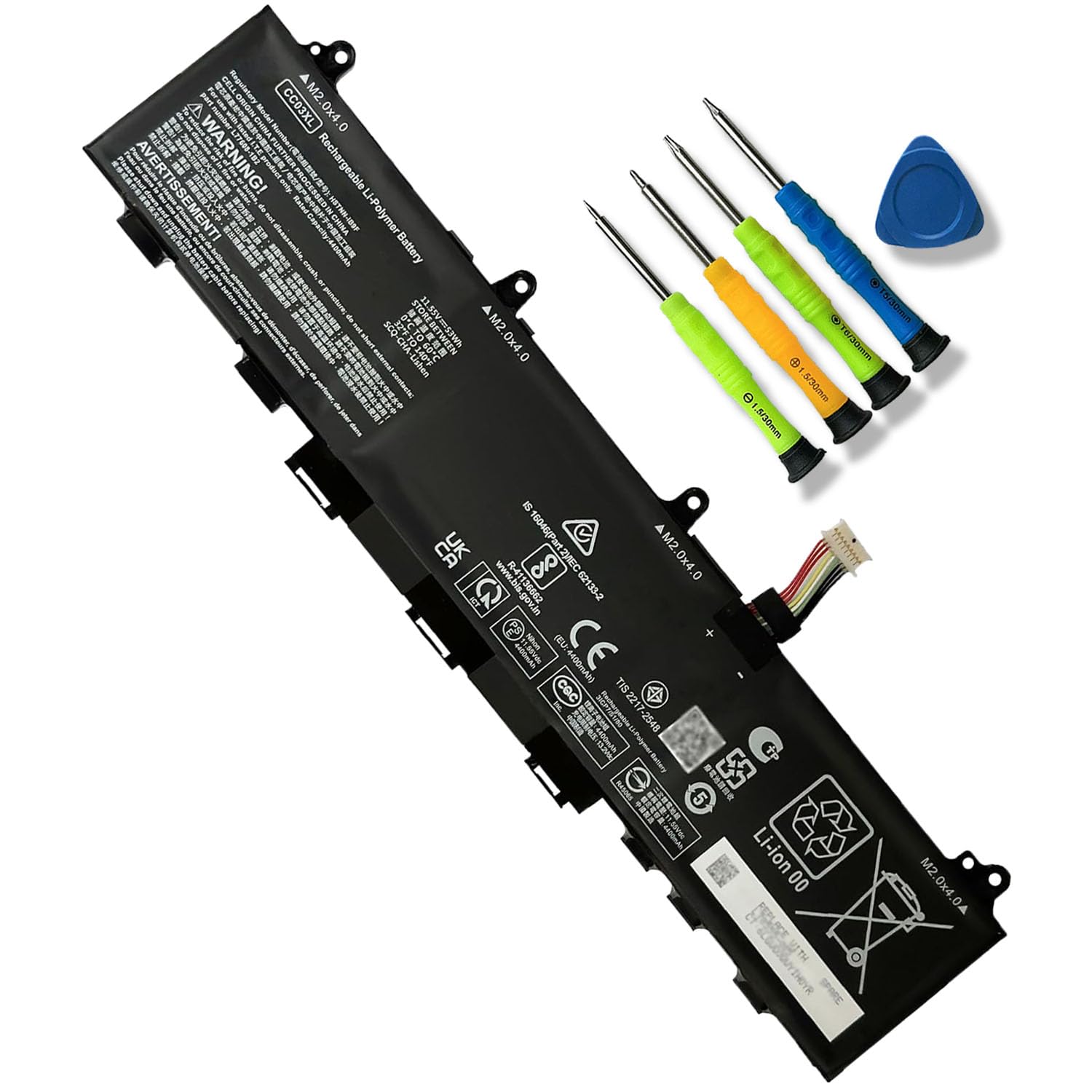 Amazon.com: JOTACT CC03XL 53Wh Battery Replacement for HP
