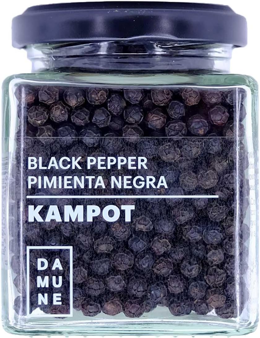 Black Pepper Kampot Premium Whole - New Crop 06/2020 - 120g