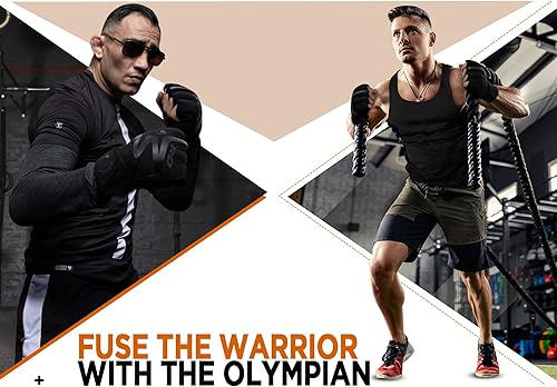 Miniatura 8 de RDX Guantes interiores de boxeo para hombres y mujeres, diseño híbrido, entrenamiento de levantamiento de pesas, soporte de muñeca de 19.7 in de