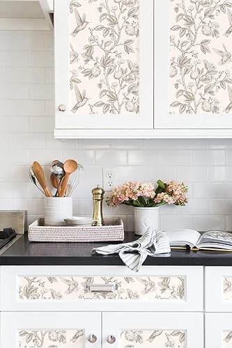 Miniatura 3 de Blooming Wall Blue Bird Fresh Lemon Tree Papel Tapiz Despegar y Pegar Removible Autoadhesivo Mural de Pared Decoración de Pared