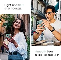 Vista 300 de FireNova Designed for iPhone 13 Pro Max Case, Silicone [Camera Protection] Phone Case with [2 Screen Protectors], Soft Anti-Scratch Microfiber Deep