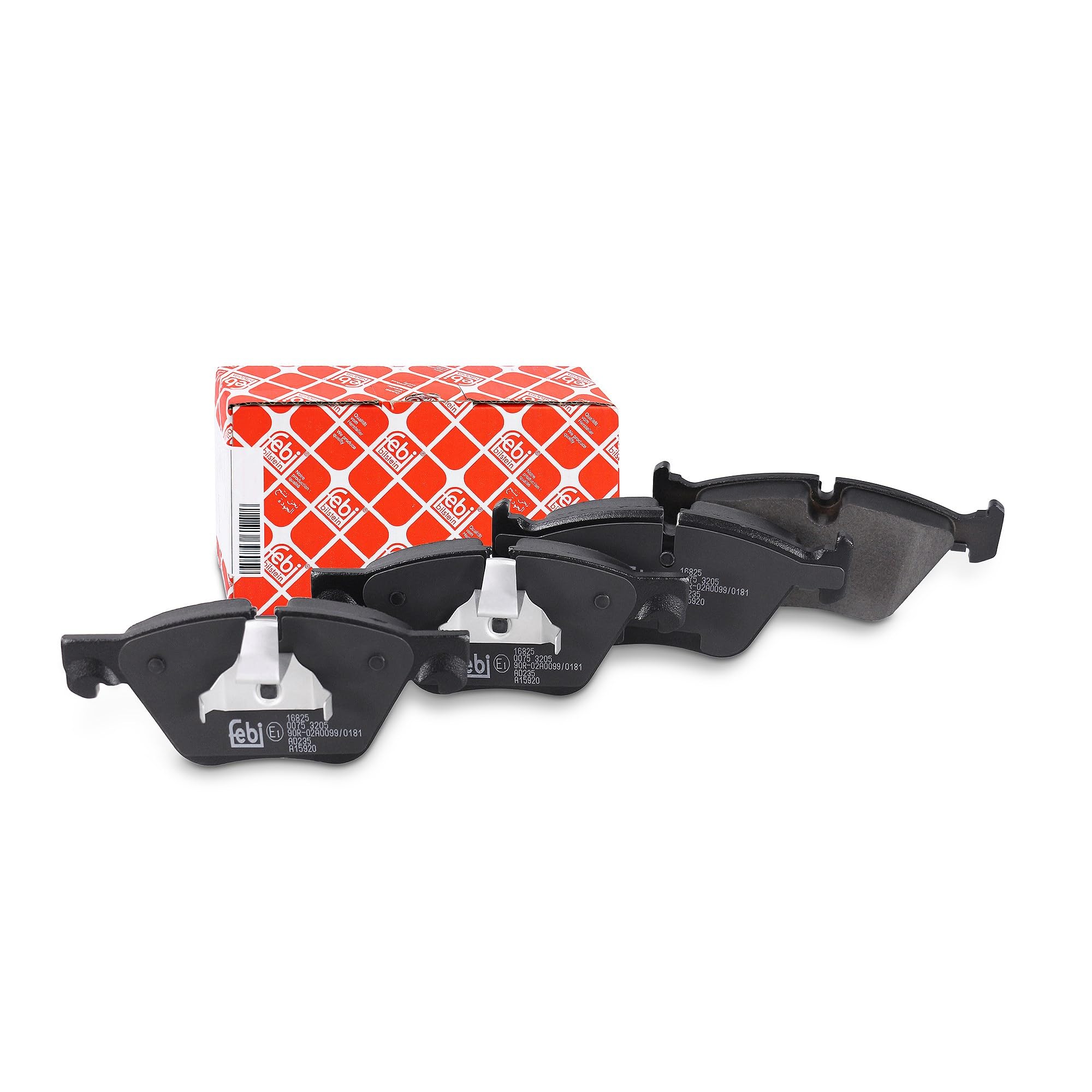 BRAKE PAD SET DISC BRAKE 16825 FOR BMW N20B20A/B20C 2.0L 4cyl 5 SERIES 2.5L