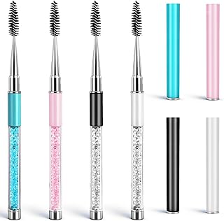 4 cepillos de pestañas, varita de rímel con t...