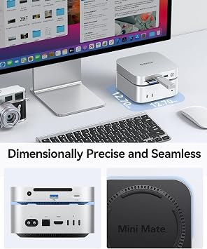ORICO MiniMate 4TB External SSD Compatibility with Mac mini M4 2TB for 40Gbps (3200MB/s) Data Processing 2TB for 1000MB/s Backup Memory USB 3.0 (10Gbps) * 3 TF & SD 4.0 Power Switch M4Ultra