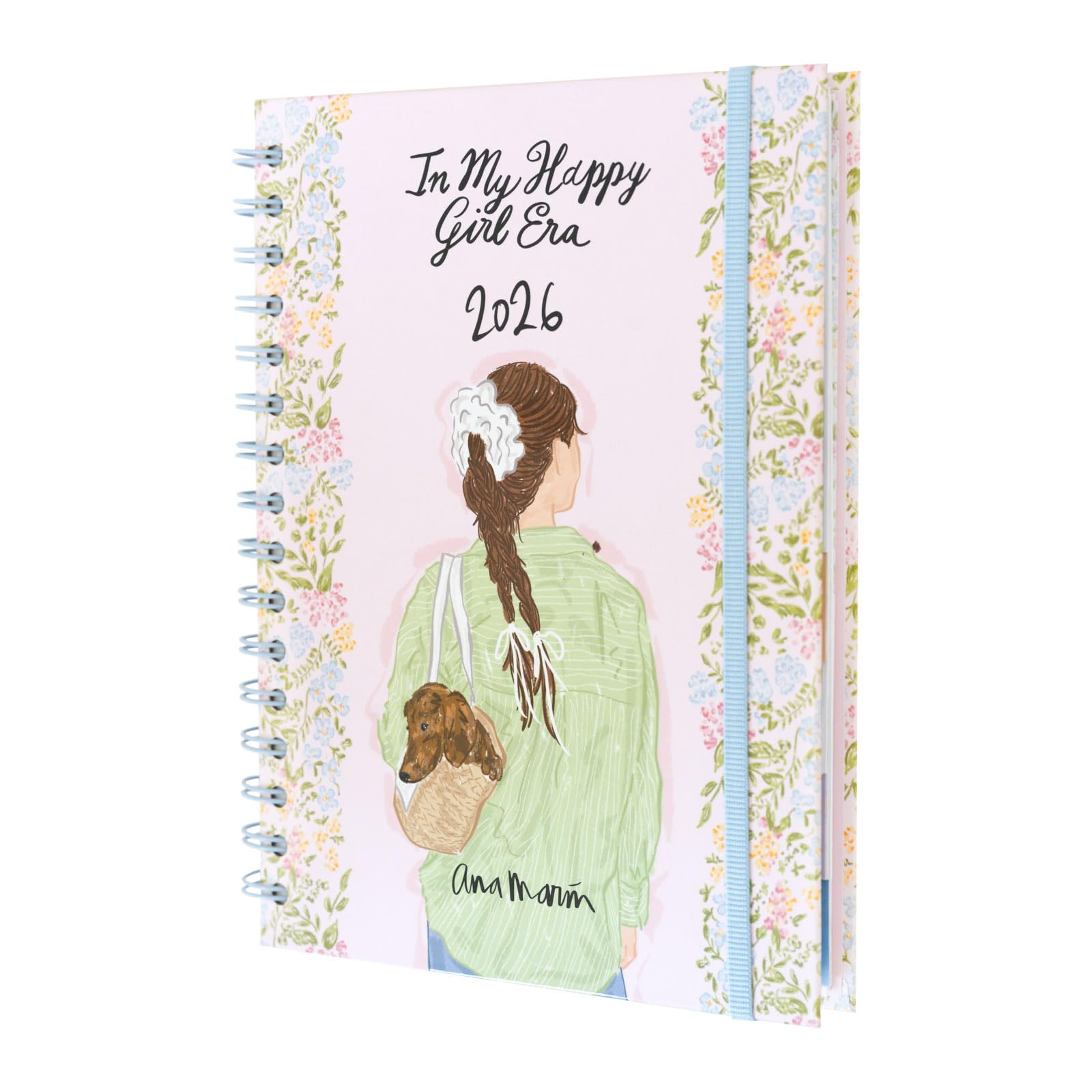 Grupo Erik 2026 Diary A5 Week To View - Ana Marin | A5 Weekly Planner 2026 With Diary Stickers, Pocket, Bookmarks, January 2026 - December 2026 | Spanish Gifts, Cute Planner