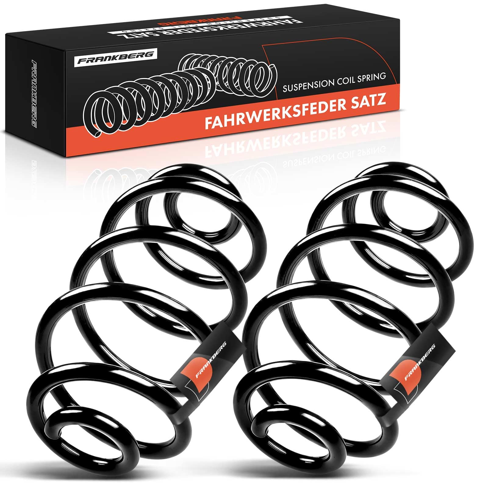 Frankberg 2x Coil Spring Rear axle Compatible with Meriva 1.4L MPV 2004-2010 Meriva 1.6L 1.7L 1.8L MPV 2003-2010