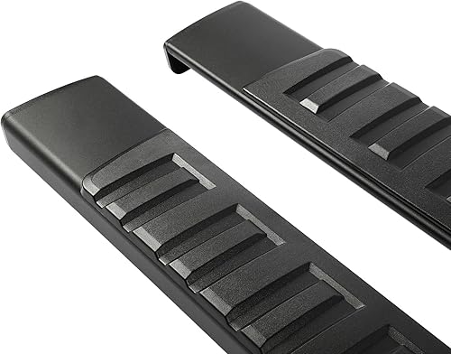 Miniatura 8 de CCIYU Estribos compatibles con 2019-2023 para Ram 1500 Rocker Slider escalones laterales y barras Nerf negras de aleación de aluminio