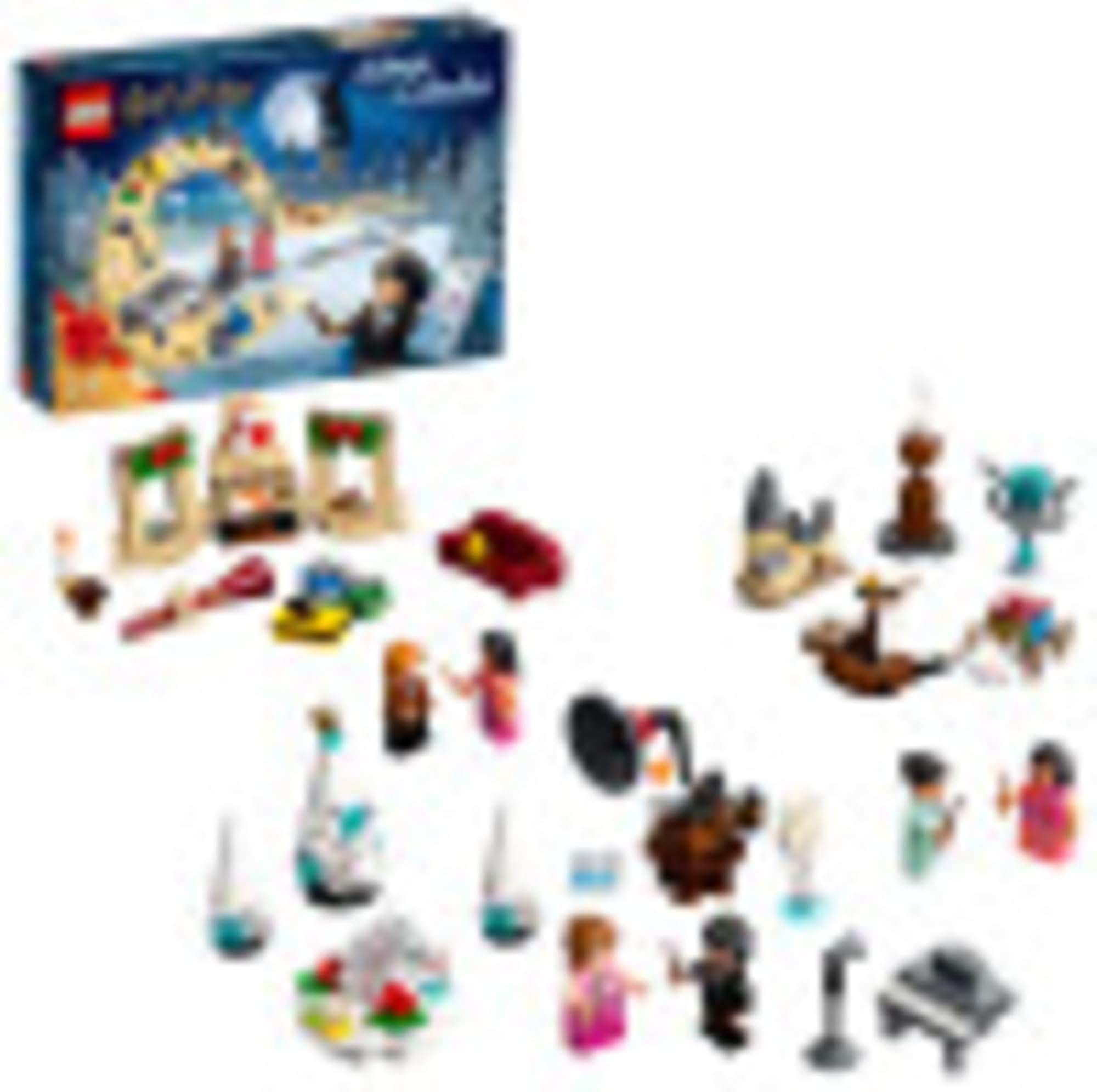 Harry Potter 2020 Advent Calendar 75981, Collectible Toys from The Hogwarts Yule Ball, Harry Potter and The Goblet of Fire and More, Great Christmas or Birthday Calendar Gift (335 Pieces)