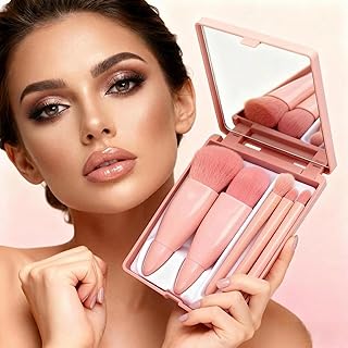 Juego de brochas de maquillaje de función com...