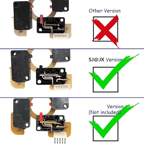 Miniatura 6 de 2 Jugadores Arcade Game Stick DIY Kit Botones con Logo LED 8 Vías Joystick USB Encoder Cable Controlador para PC MAME Raspberry Pi Color Mix