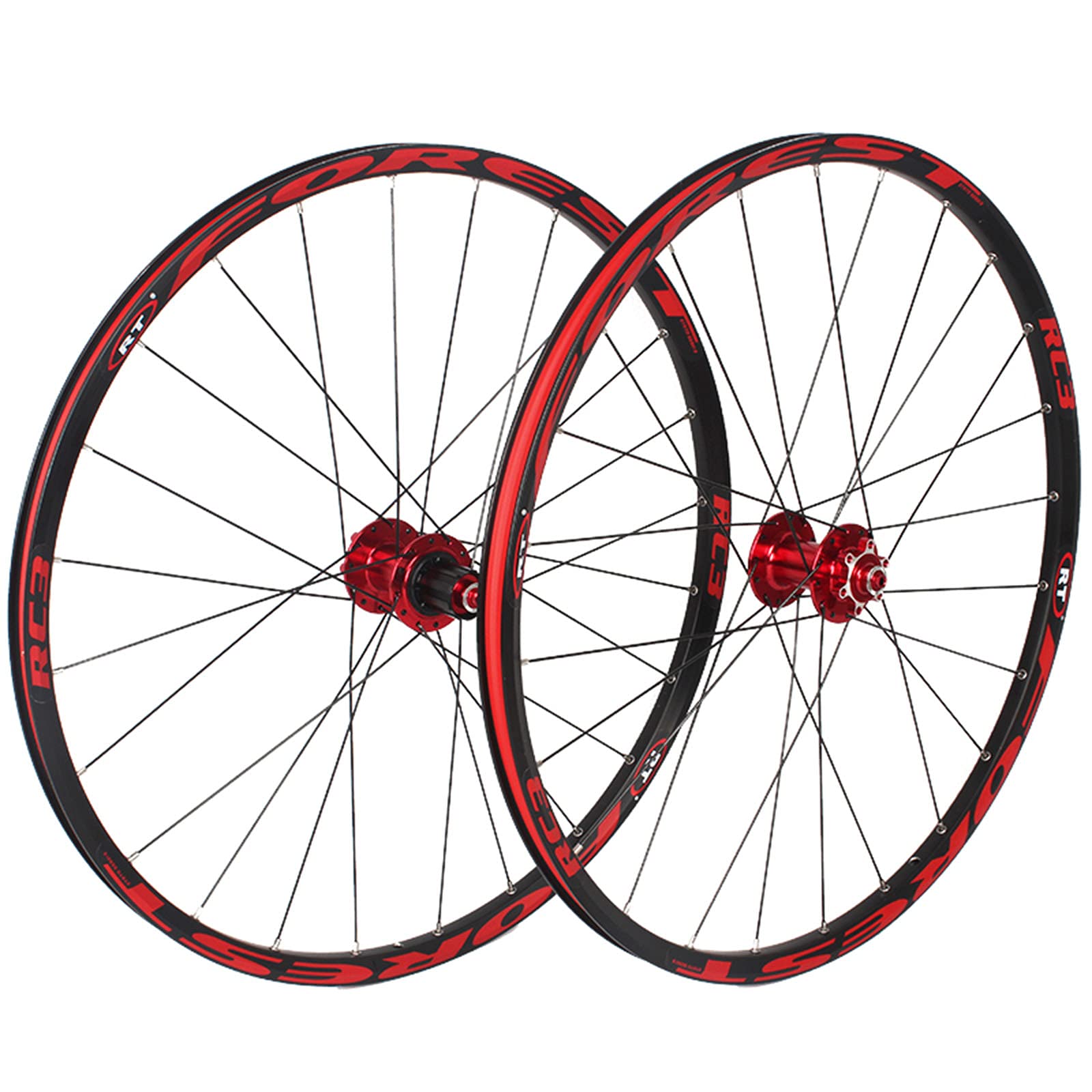 Buy BYCDD ain Bike Wheelset, Quick Release Front Rear Wheels MTB Wheelset, Fit 711 Speed