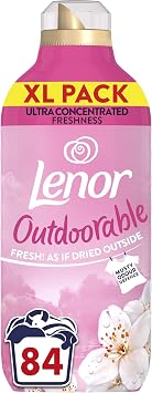 Lenor Outdoorable Fabric Conditioner 84 Washes, 1.176l, Dreamy Jasmine, Ultra Concentrated Freshness